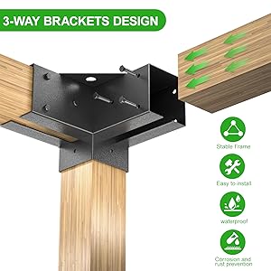 pergola brackets