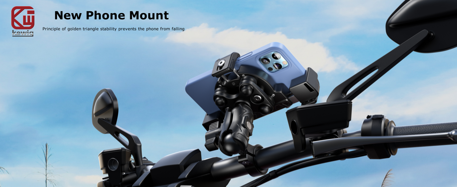 motorcycle phone mount