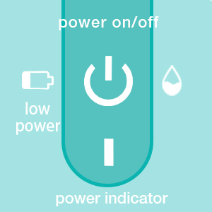 power button and indicator