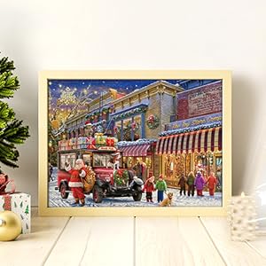 Advent Calendar Jigsaw Puzzle for Adult Kids Gift 24 Days Christmas Countdown Calendars