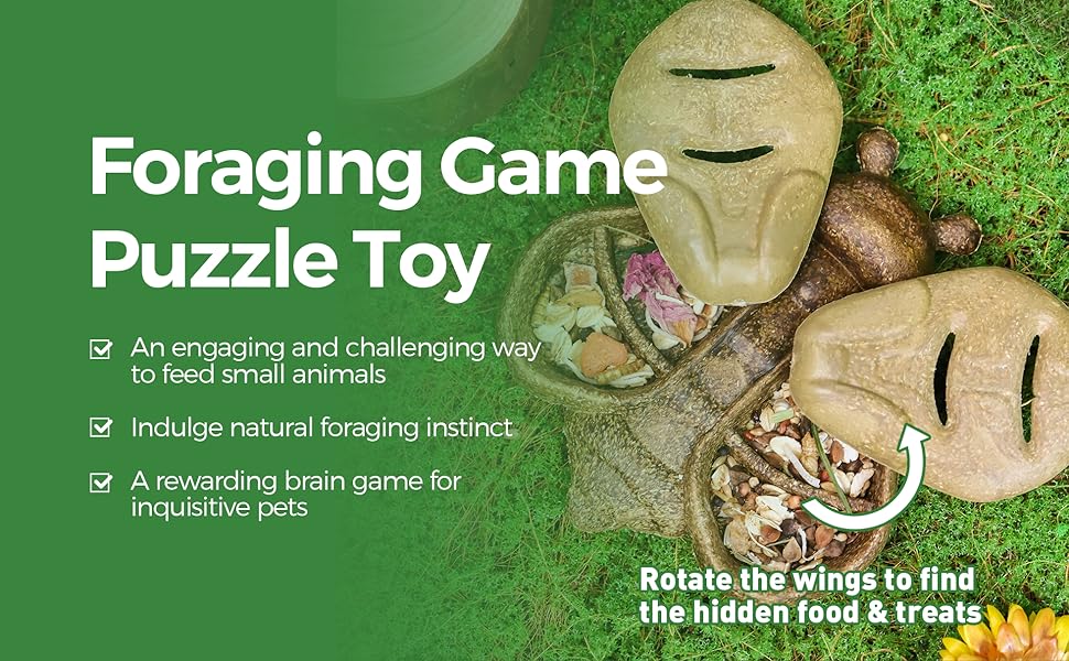 foraging game puzzle toy
