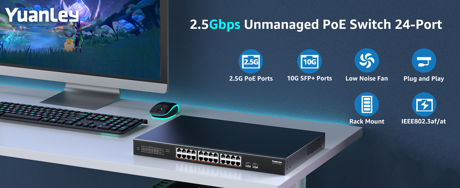 2.5g poe Switch