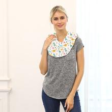 colours dinosaur print nursing scarf