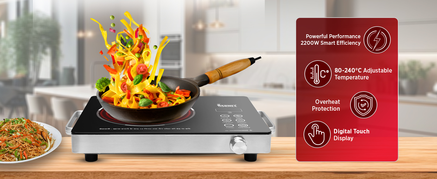 Cooktop cook top infrared