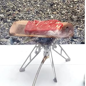 Amazon.co.jp: pegoo STAINPAN5 ステンレス 鉄板 キャンプ ソロ