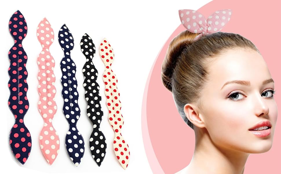 5PCS Deft Hair Bun Maker