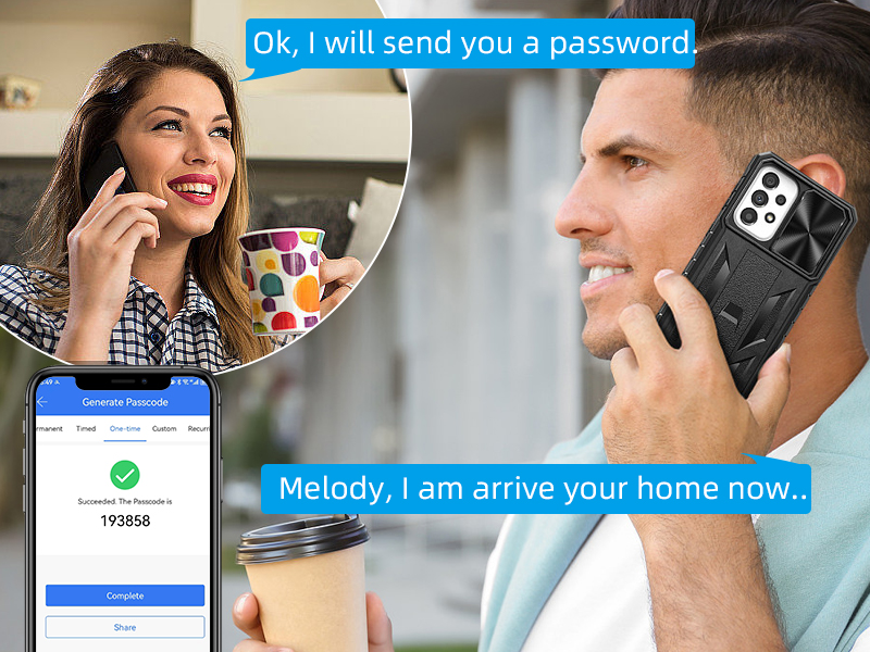 keyless entry door lock