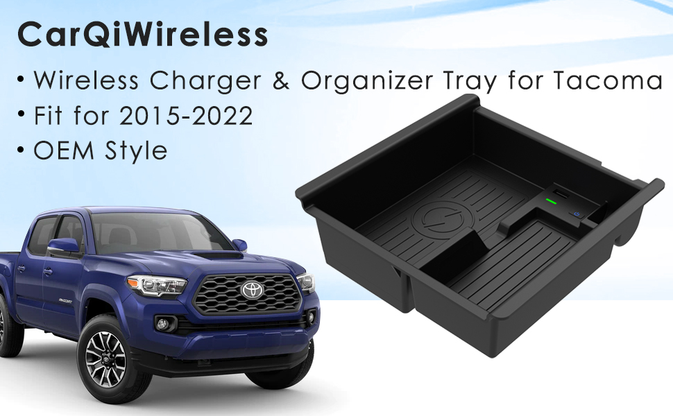 CarQiWireless Wireless Charger for Toyota Accessories 20162023