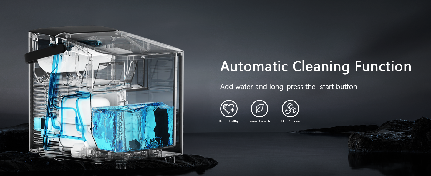 Antarctic Star Countertop Ice Maker Portable Ice Machine