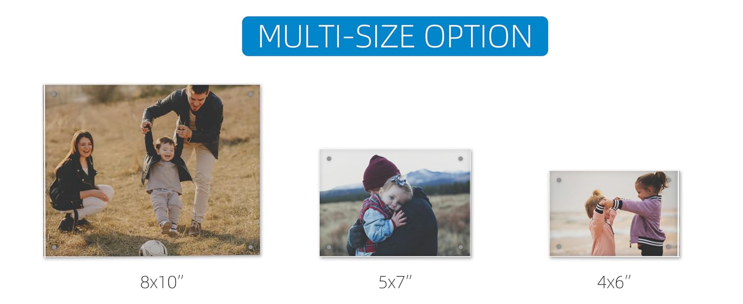 DreamShore 4x6 Acrylic Picture Frame, 1 Pack