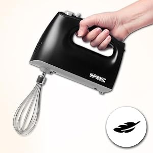 Duronic HM4 SR Batteur électrique cuisine à main 400W