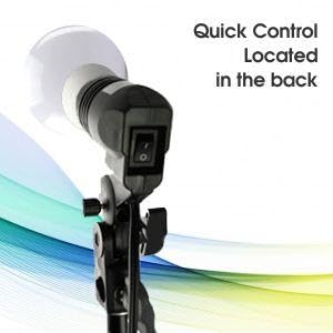 Switch on bulb holder