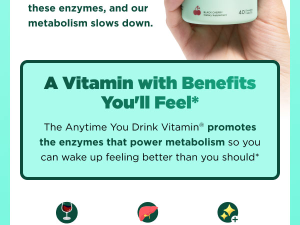 H-PROOF The Anytime You Drink Vitamin