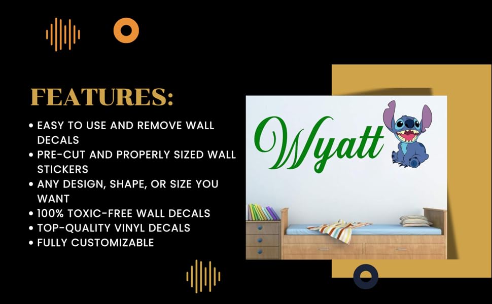 custom name initial kraftmatics