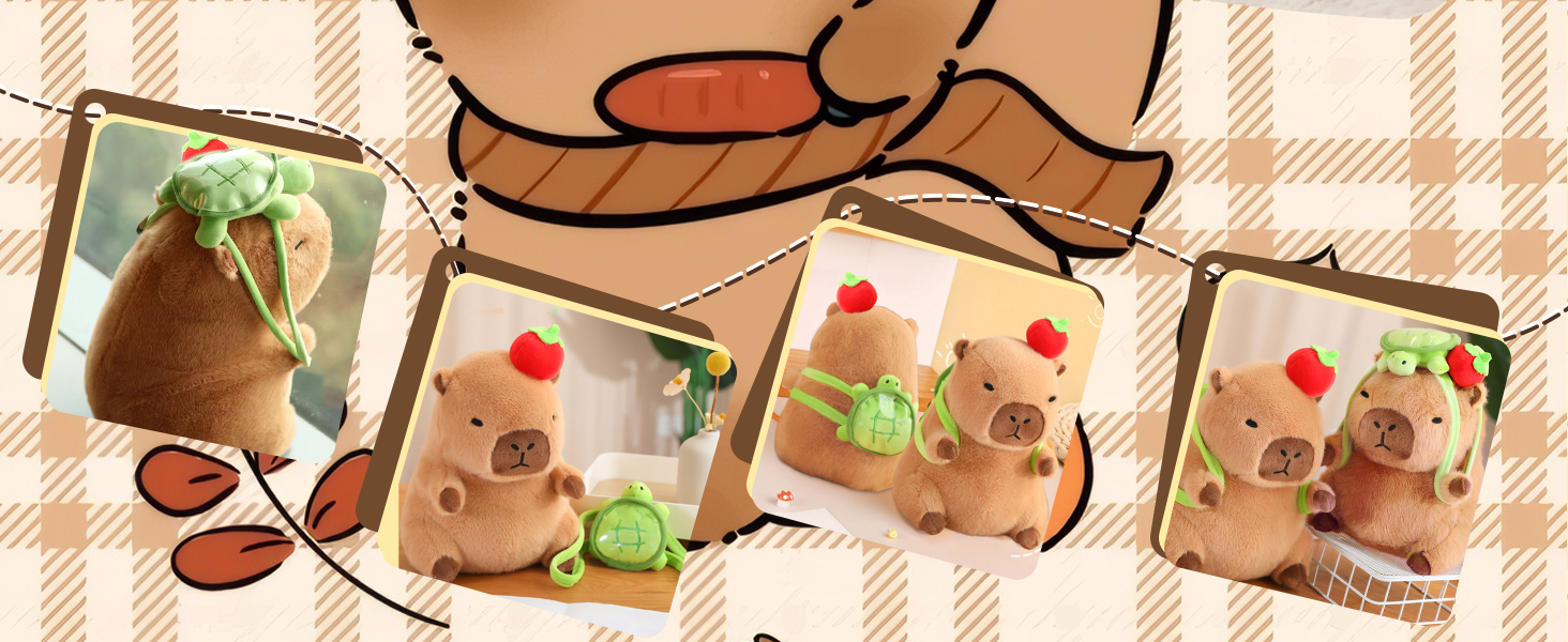 Capybar Stuffed Animal Plush