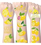 Yoyuspy Lemon Temporary Tattoos Decorations - 200+ Cute Lemon Tattoos Stickers Party Favors for K...