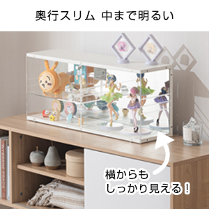 Amazon.co.jp: ドウシシャ スタッキングができる 背面ミラーの