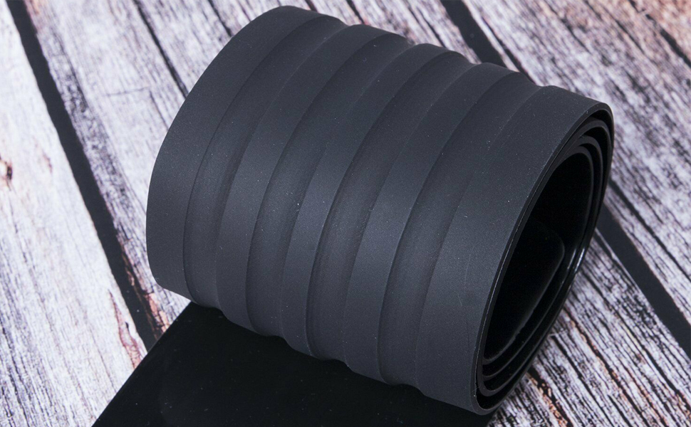 Car Rear Bumper Protector Guard with 2pcs Doublesided Tapes, 104CM