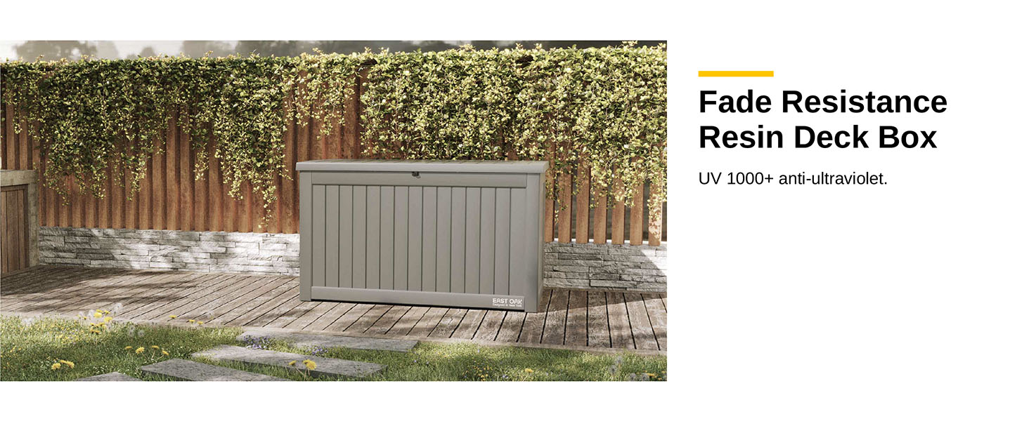 180 gallon storage deck box