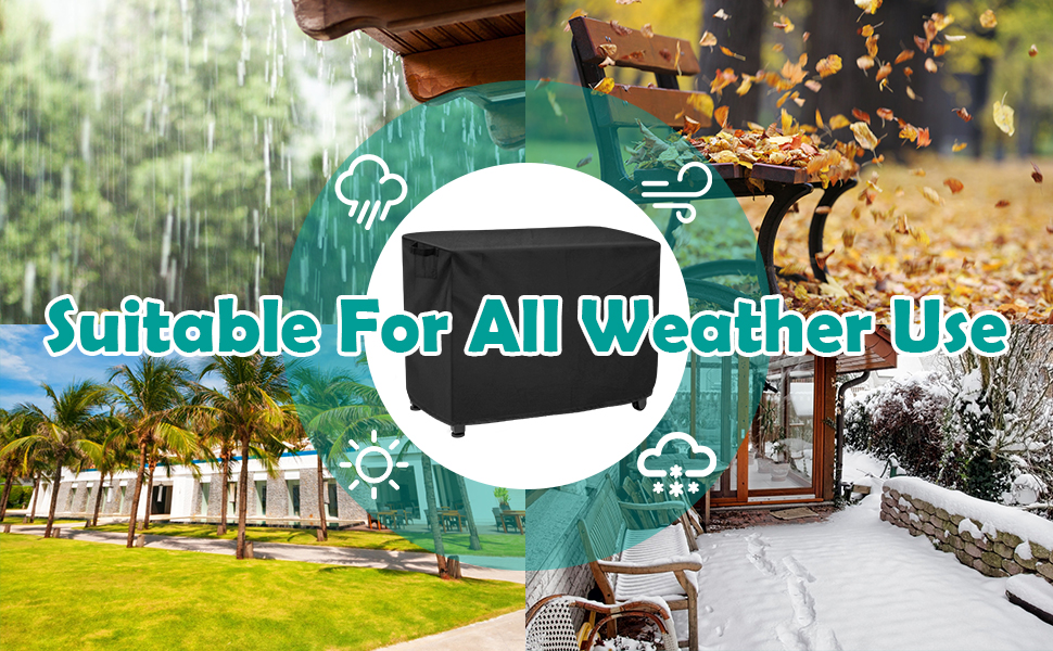 Outdoor Prep Table Cover for Keter Unity XL, Windspeed 420D Outdoor