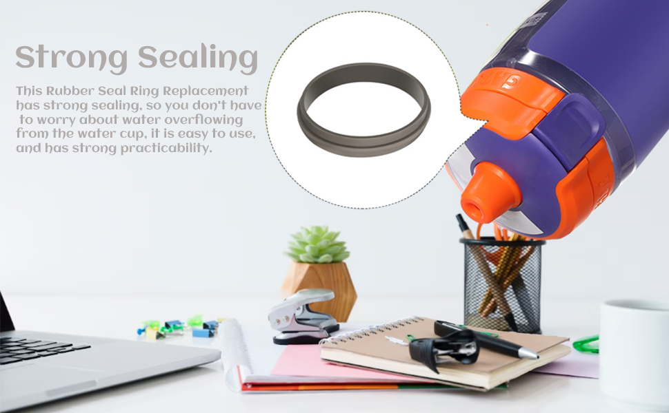 8 PCS Gatorade Water Bottle Lid Replacement, Silicone Lid Seal