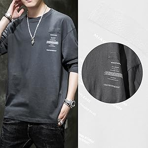 HYOMA ヒョーマ　ダメージ風ロンT 切りっぱなし　長袖シャツ HYOMA ヒョーマ ダメージ風ロンT 切りっぱなし 長袖シャツ HYOMA