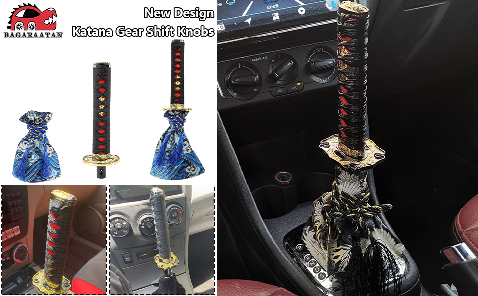 BAGARAATAN Samurai Sword Automatic Gearbox Shift Knob