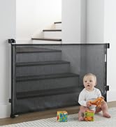 Retractable Baby Gate for Stairs