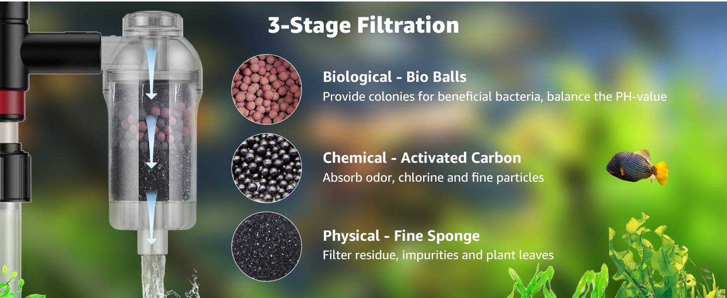 Aquarium Vacuum Gravel Cleaner