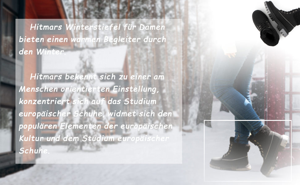 Winterstiefel Damen Gefüttert