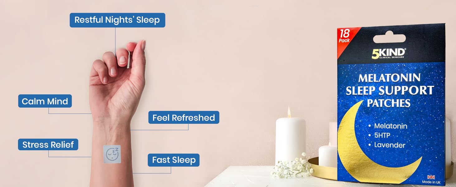 Melatonin Sleep Support Patches