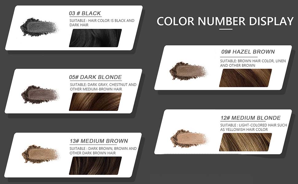 root touch up powder