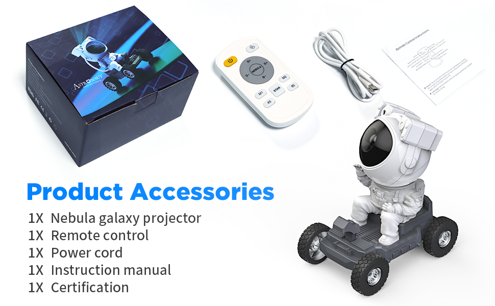 Astronaut Galaxy Projector-7