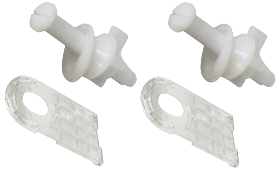 小物 hhhttt OasisFlow Plastic Toilet Seat Bolts Installation Kit for