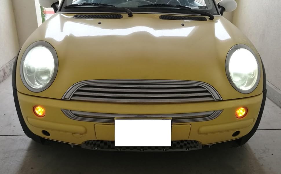 Amazon.com: iJDMTOY Clear Lens White LED DRL Parking Light