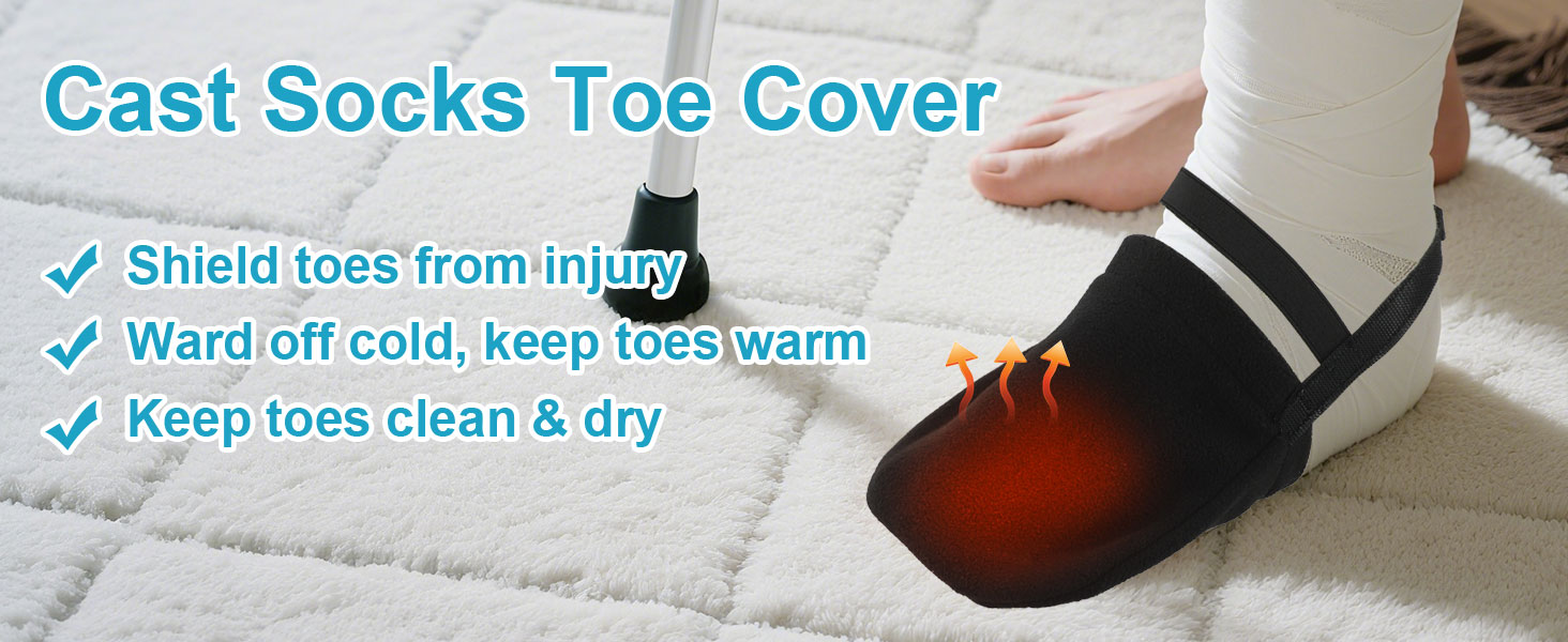 Cast Sock Toe Cover