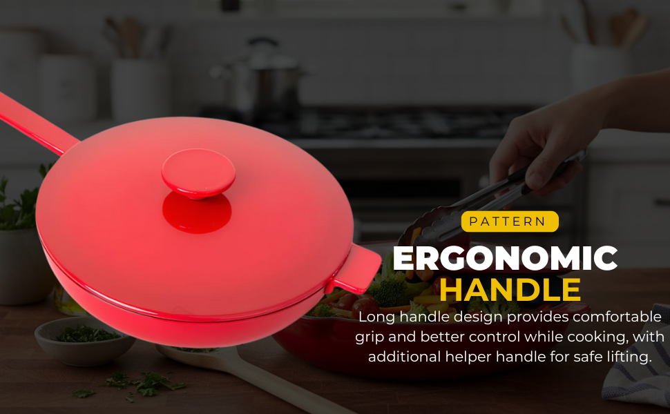SPN-E2FA Frying Pan with lid