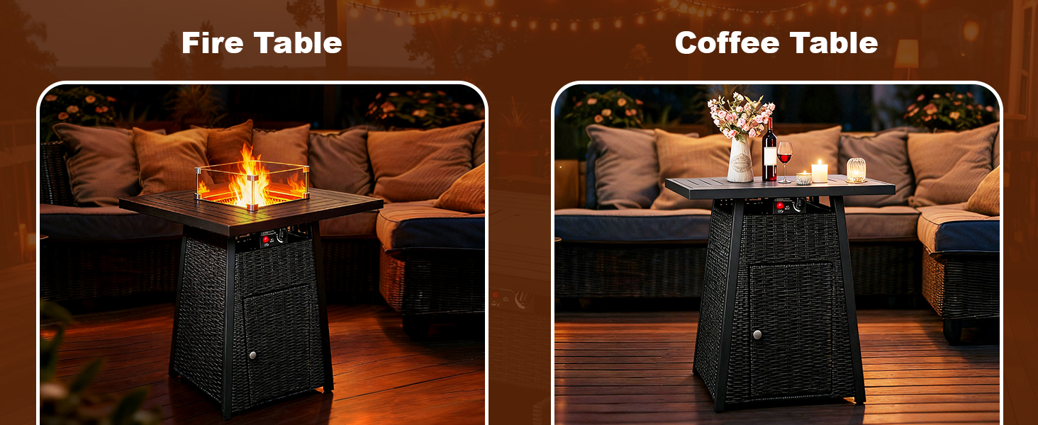 fire pit table