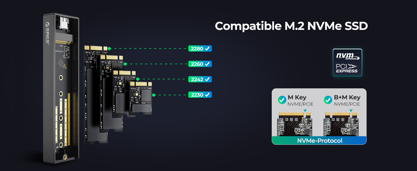 M.2 NVMe SSD Enclosure