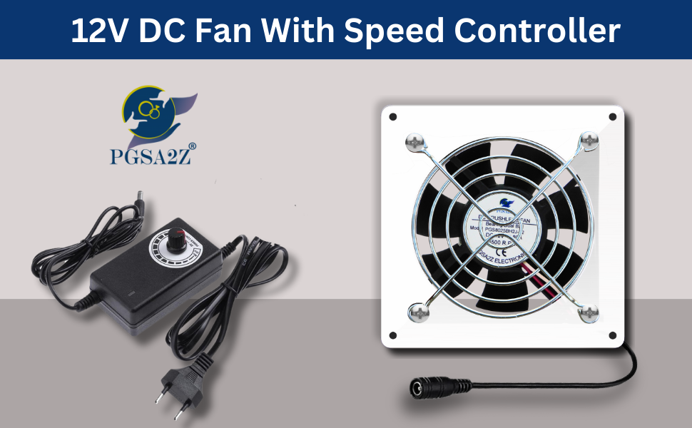 Adjustable fan speed Cooling fan with 