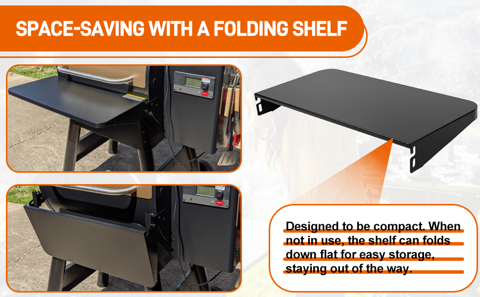 Traeger Folding Front Shelf