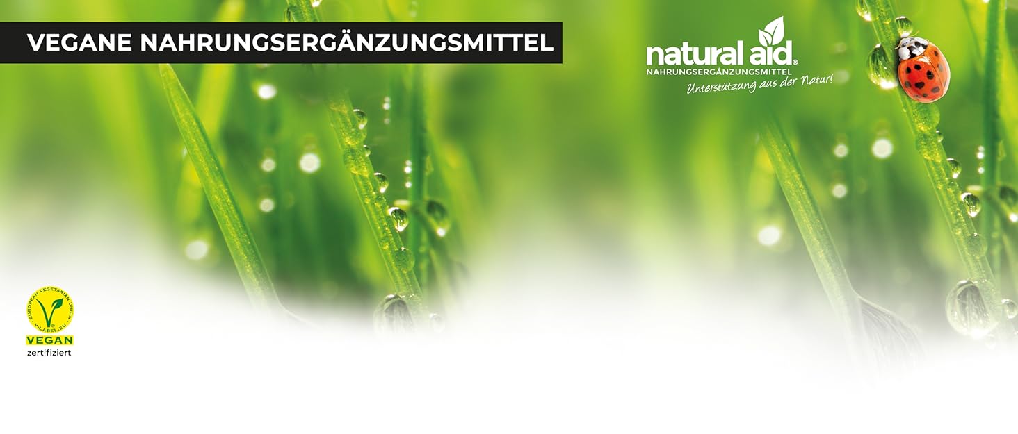 Vegane Nahrungsergänzungsmittel