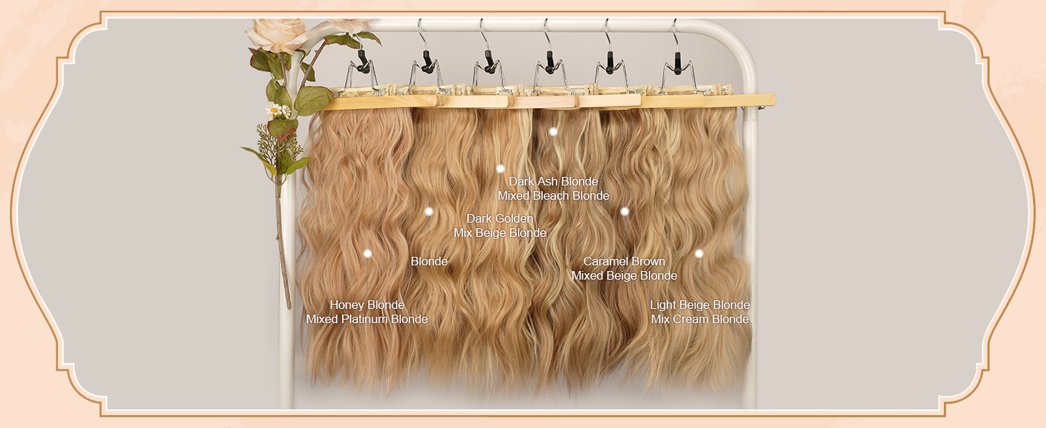 clip in hair extensions hairpieces long wavy clip in hair piece