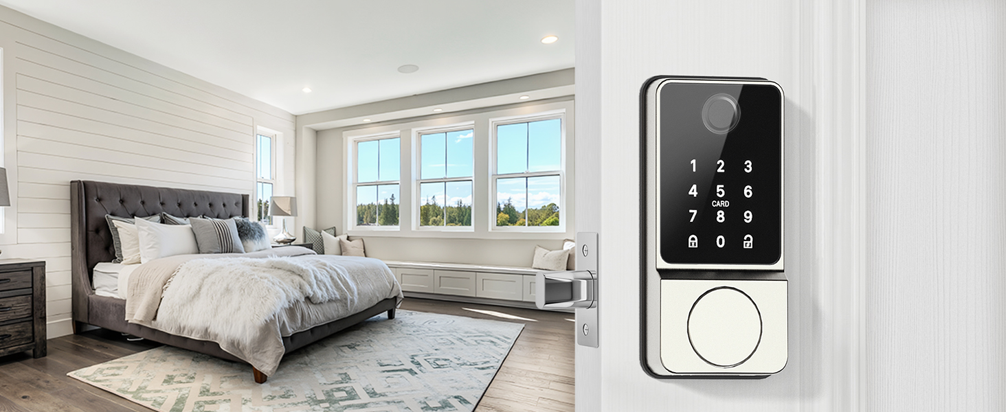 front door lock set keyless entry