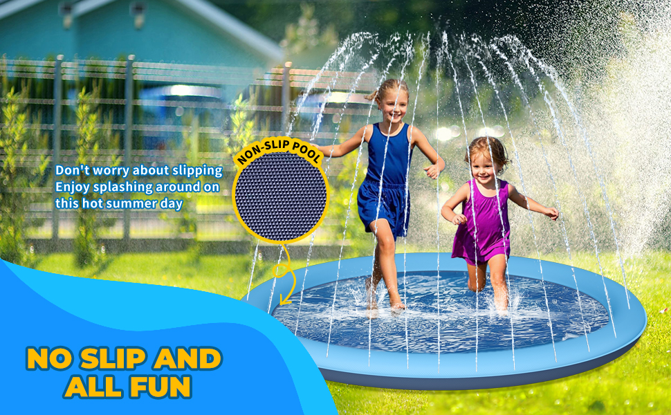 dog splash pad for large dogs heavy duty