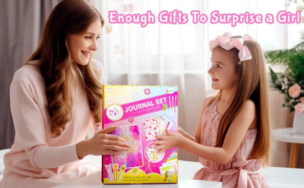 DIY Journal Kit for Girls, Journaling Kit for Tween Teen Girls