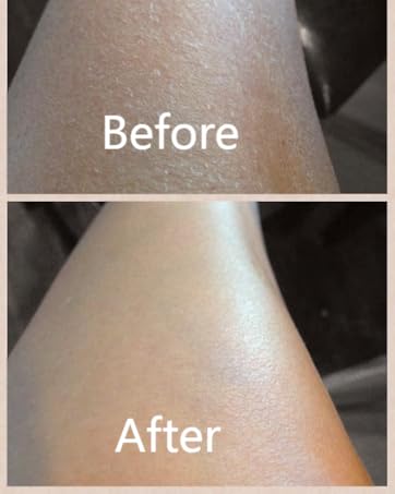 Dry brushing body brush