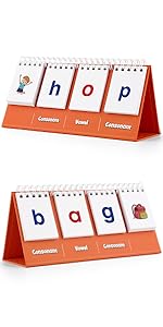 CVC Word Builder Flash Cards