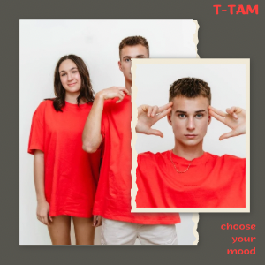 Tshirts, T-tam, Colourful, Oversize
