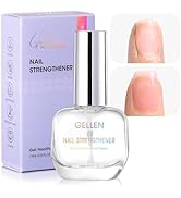 Gellen Nail Strengthener, Pro Care 8-In-1 Air Dry Clear Nail Repair Growth Treatment for Weak and...
